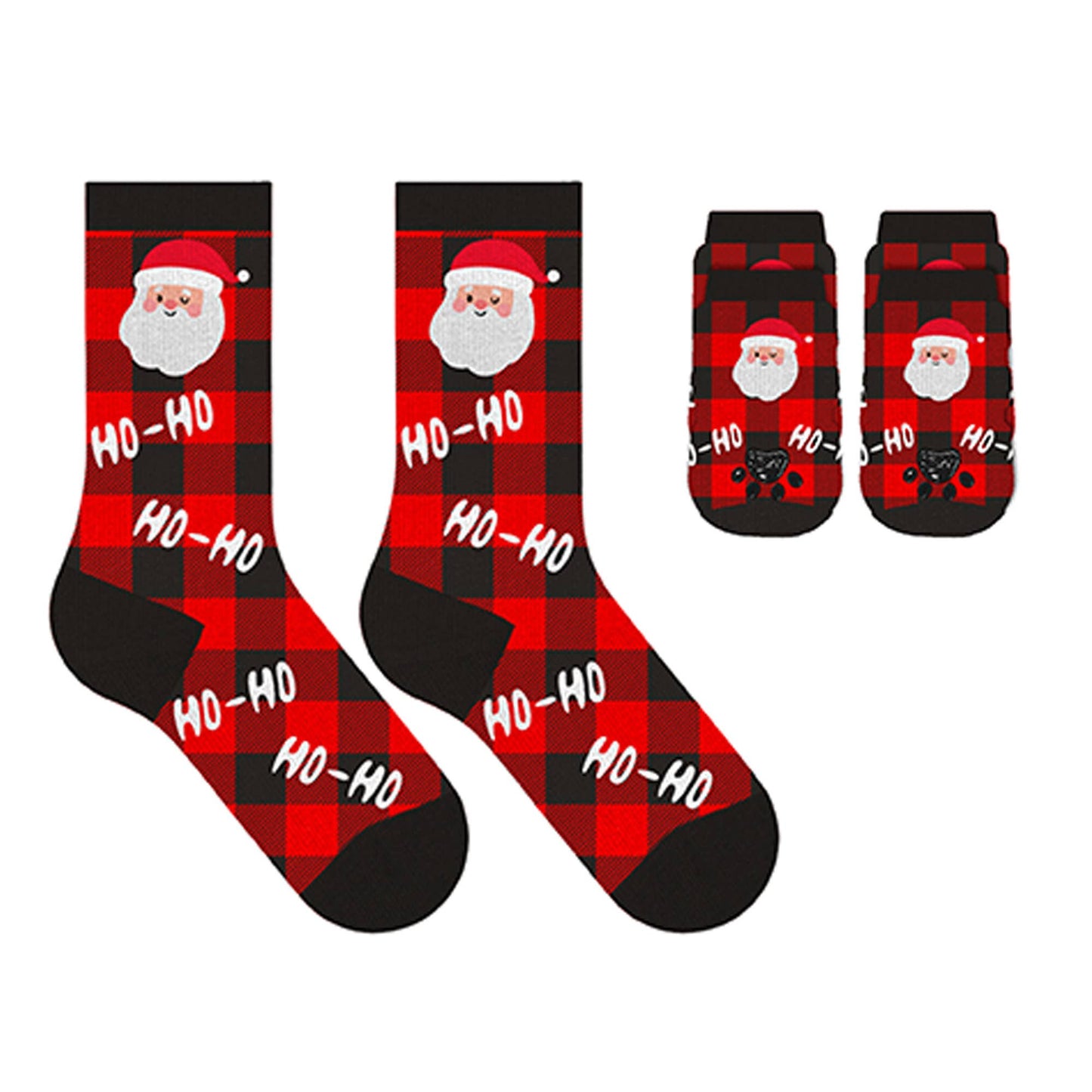 Matching Pet And Owner Fun Socks - CHRISTMAS SANTA