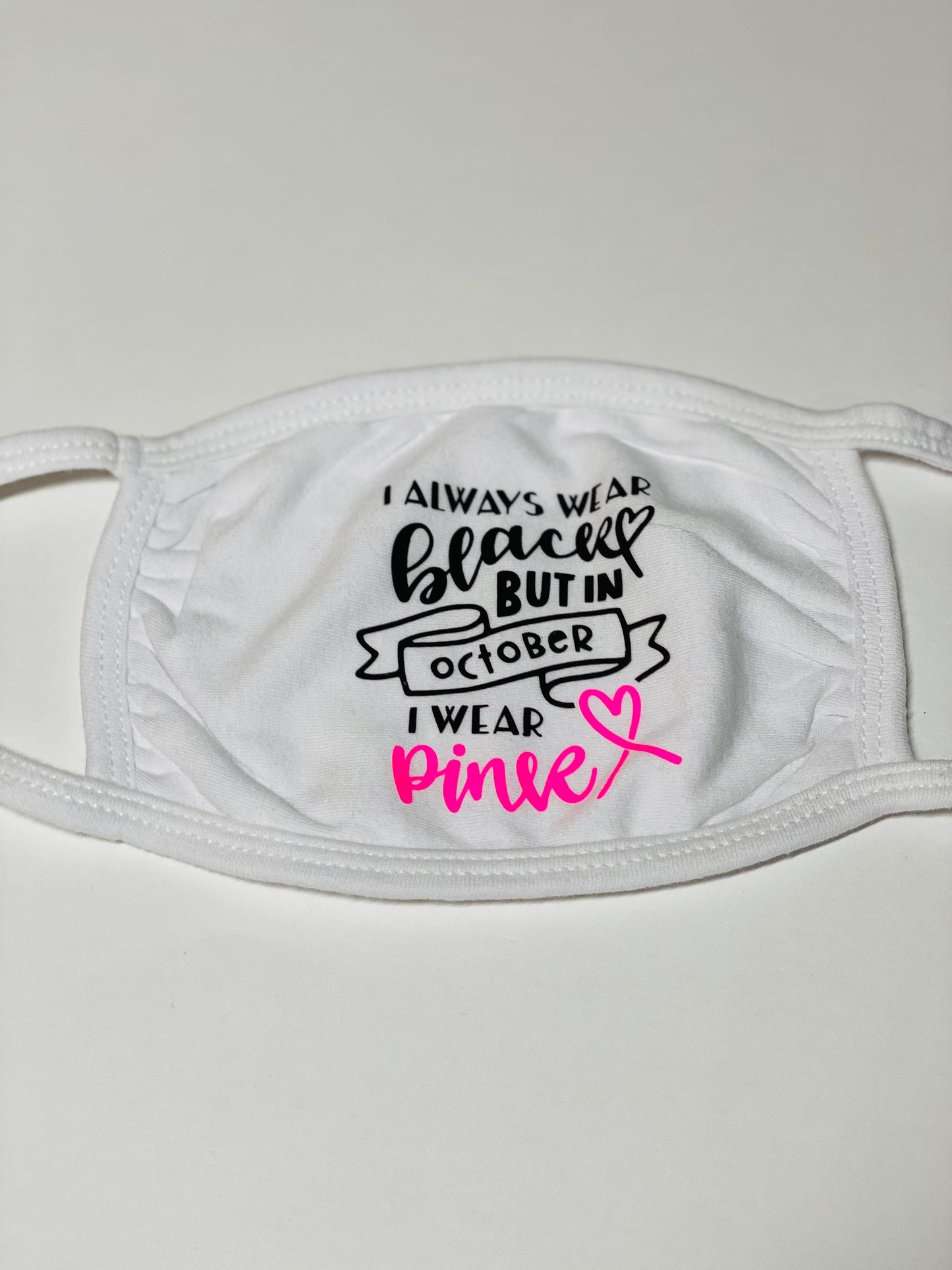 Breast Cancer Awareness masks