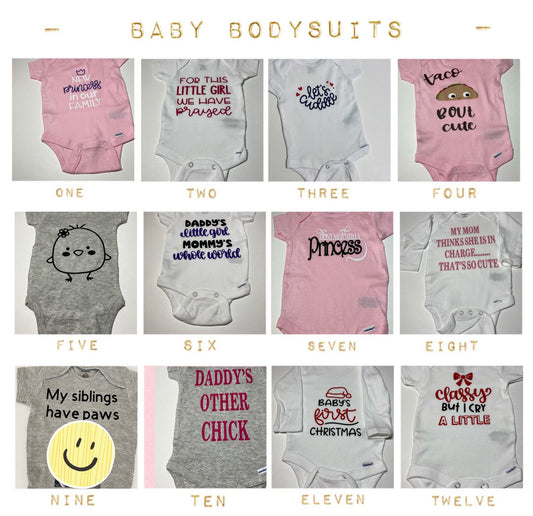 Girl's Bodysuits