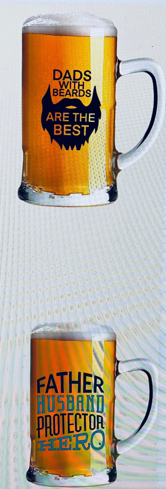 Personalized Beer Mug for Dad