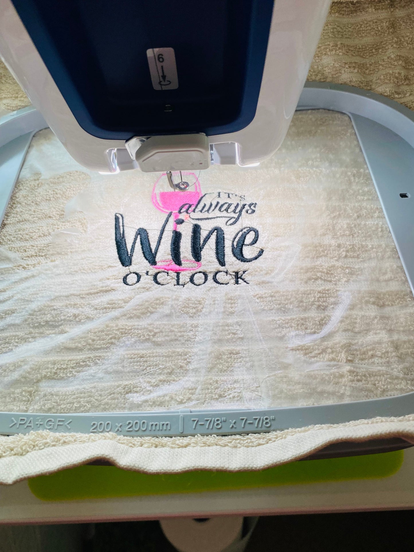 Wine saying Towel
