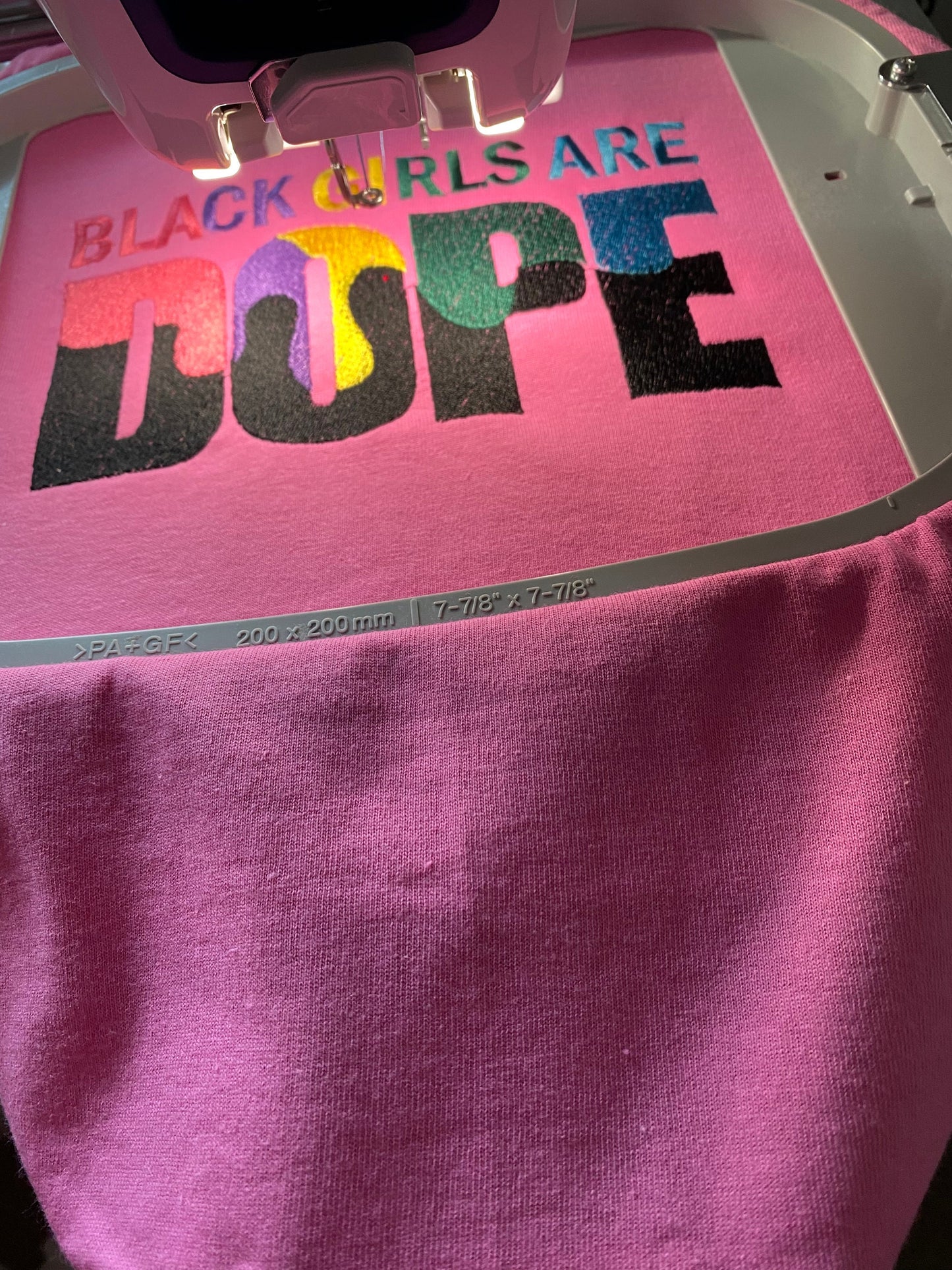 Embroidered Dope sweatshirt,