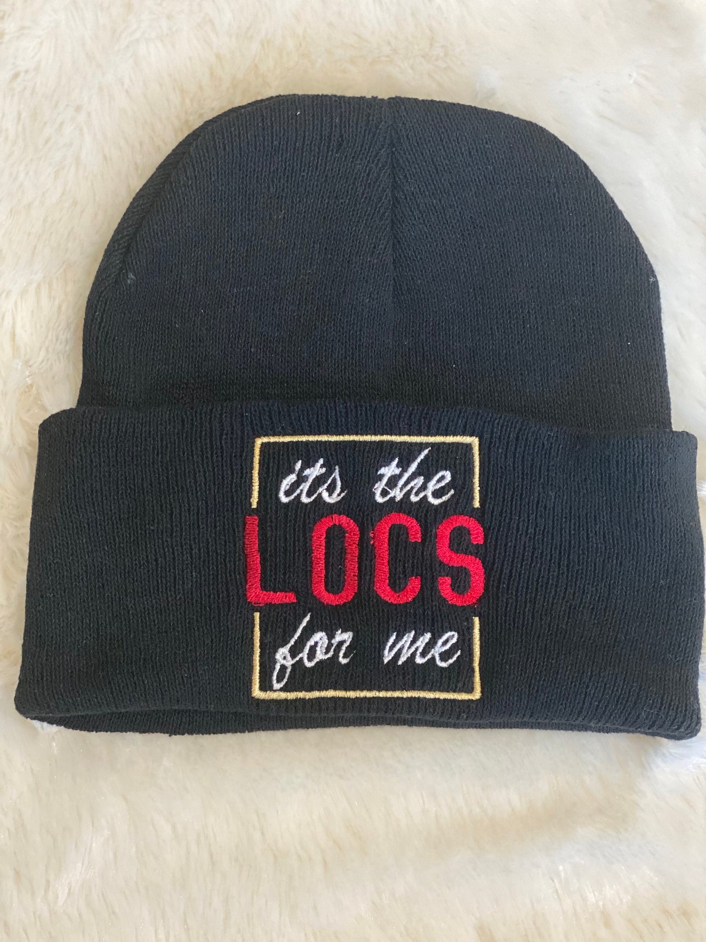 It's the locs for me beanie